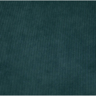 Lot de 4 chaises en velours côtelé CELESTE - Vert jade