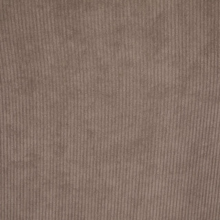 Lot de 4 chaises en velours côtelé et pieds effet hêtre CELESTE - Taupe