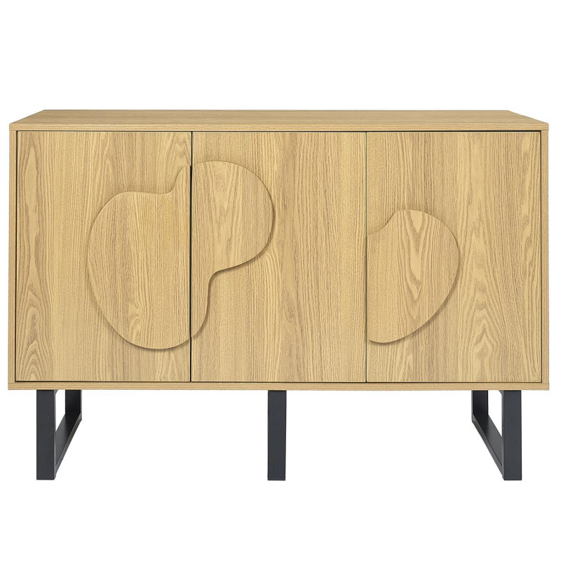 Buffet 3 portes en bois CALYPSO - Marron Buffet 3 portes en bois CALYPSO - Marron