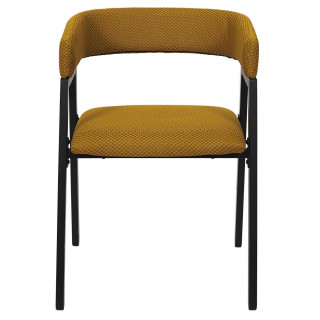 Lot de 2 fauteuils design ATOME - Jaune