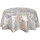 Nappe en toile cirée ronde HYTTE - Diam. 135 cm - Beige
