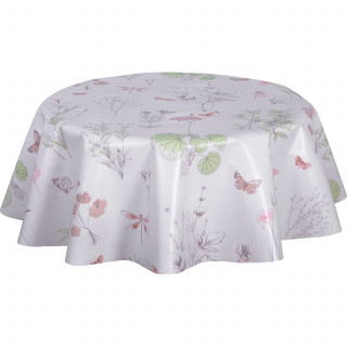 Nappe en toile cirée ronde PRIRO - Diam. 150 cm