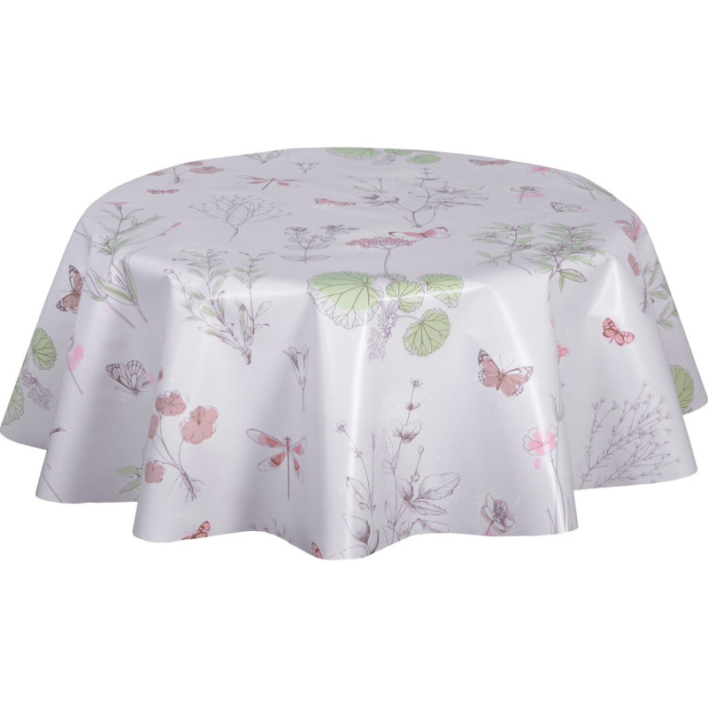 Nappe en toile cirée ronde PRIRO - Diam. 150 cm
