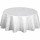 Nappe ronde en toile cirée nacrée NERV - Diam. 150 cm - Blanc