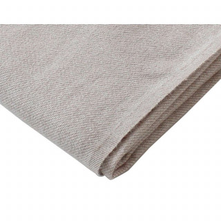 Plaid jacquard VESPER - 150 x 130 cm - Beige
