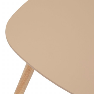 Ensemble de 3 tables d'appoint MILEO - Beige