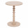 Table à café ronde en bois ALIX - Noisette