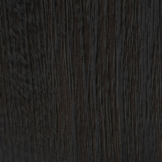 Table à café effet bois et métal HODIA - Noir