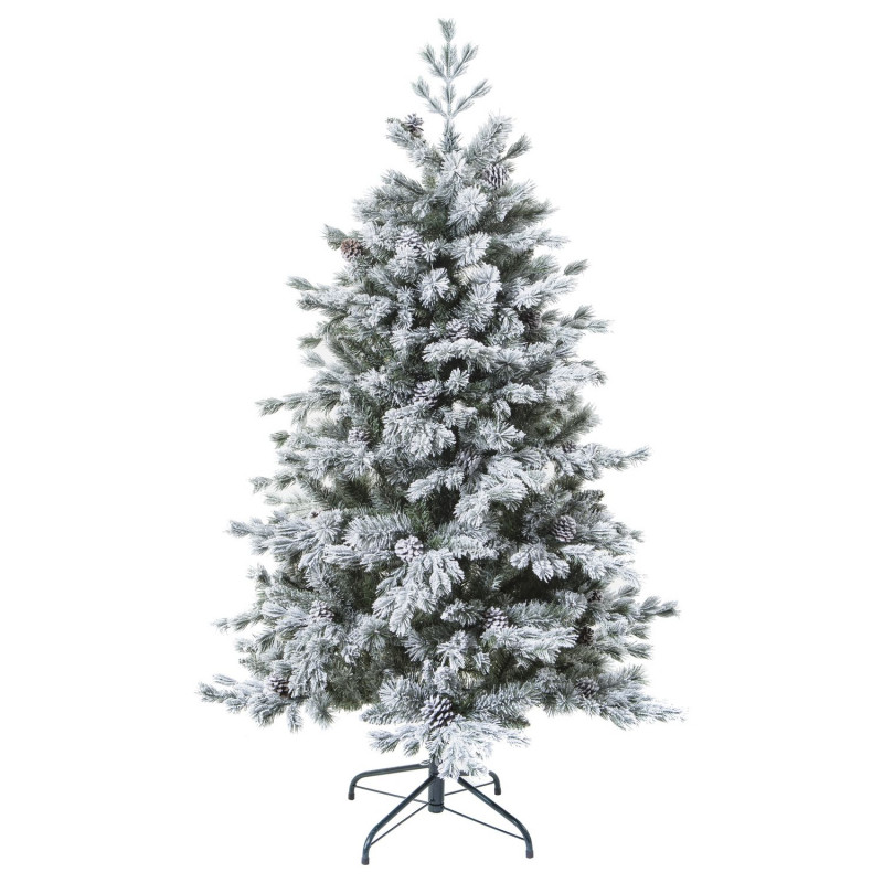 Sapin enneigé format moyen YUKON - Vert
