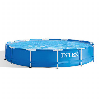 Piscine tubulaire ronde METAL FRAME - Diam. 3,66 m x Haut. 0,76 m - Bleu