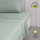 Drap plat - 100% coton BIO - 300 x 240 cm - Vert céladon