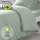 Housse de couette 1 place - 100% coton BIO - 140 x 200 cm - Vert céladon