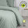 Housse de couette 2 places - 100% coton BIO - 240 x 260 cm - Vert céladon