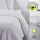 Housse de couette 2 places - 100% coton BIO - 240 x 260 cm - Blanc craie