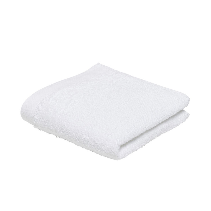 Serviette de toilette - 100% coton BIO - 50 x 90 cm - Blanc craie