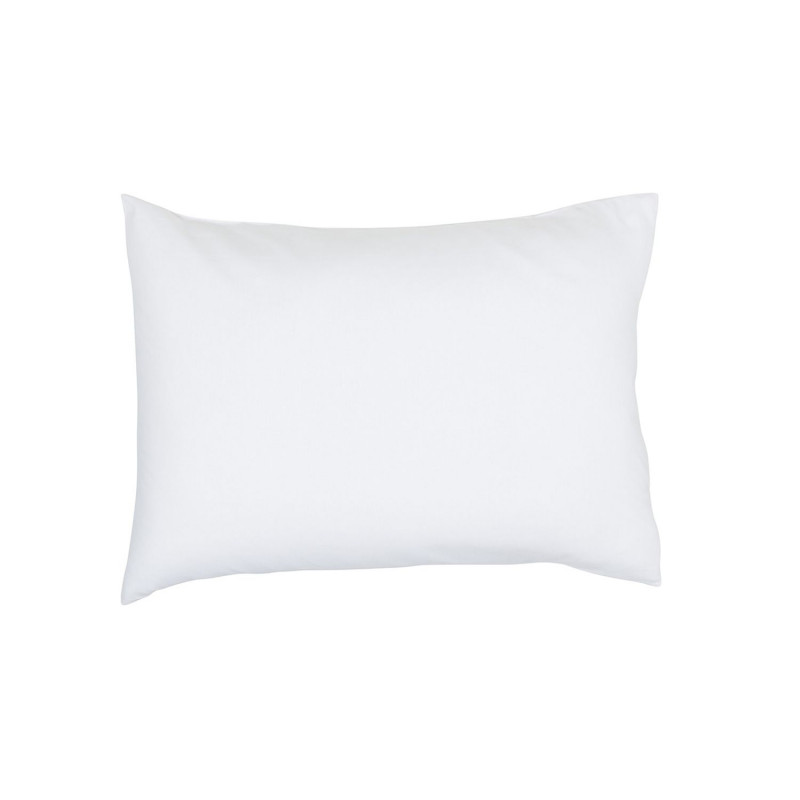 Taie d'oreiller rectangulaire - 100% coton BIO - 50 x 70 cm - Blanc craie