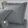 Taie d'oreiller carrée à volant plat - 100% coton BIO - 63 x 63 cm - Gris acier