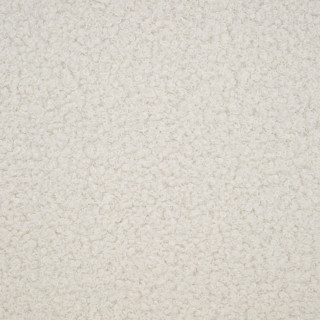 Chaise de bureau à roulette en bouclette GEOS - Blanc