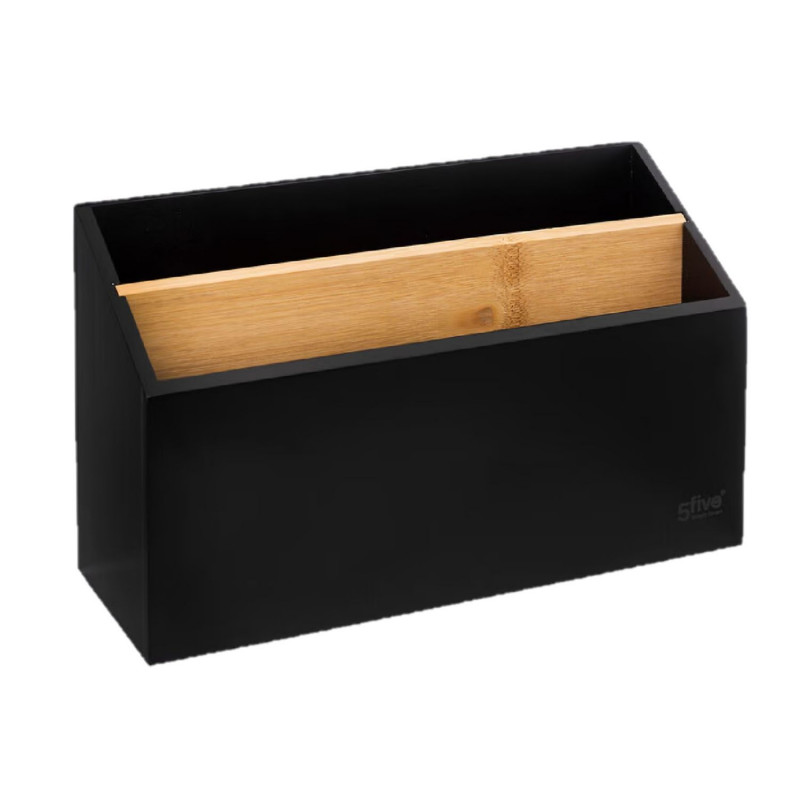 Organiseur de bureau en bambou BAVA - Noir Organiseur de bureau en bambou BAVA - Noir