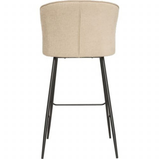 Lot de 2 tabourets de bar JASNY - Beige