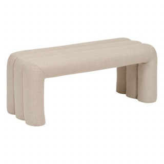 Banc 2 places en tissu SISCO - Beige