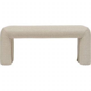 Banc 2 places en tissu SISCO - Beige