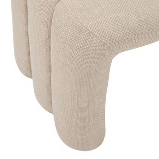 Banc 2 places en tissu SISCO - Beige