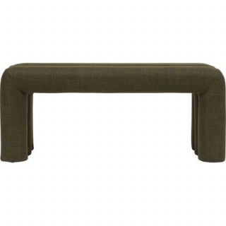 Banc 2 places en tissu SISCO - Vert kaki