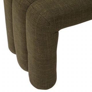 Banc 2 places en tissu SISCO - Vert kaki