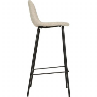 Lot de 2 tabourets de bar VLADI - Gris