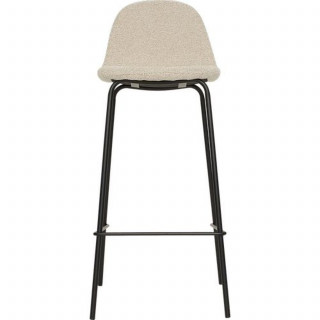 Lot de 2 tabourets de bar VLADI - Gris