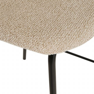 Lot de 2 tabourets de bar VLADI - Gris