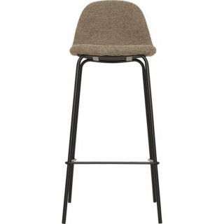 Lot de 2 tabourets de bar VLADI - Beige