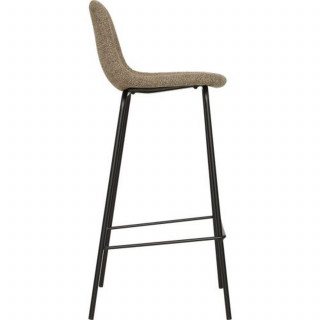 Lot de 2 tabourets de bar VLADI - Beige