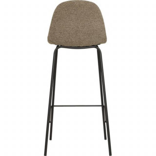Lot de 2 tabourets de bar VLADI - Beige
