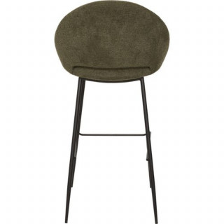 Lot de 2 tabourets de bar AMAGO - Vert cèdre