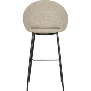 Lot de 2 tabourets de bar AMAGO - Beige