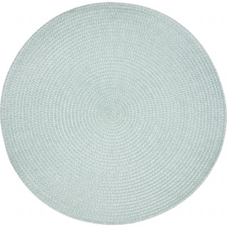 Lot de 2 sets de table tressés AFHIR - Diam. 38 cm - Céladon Lot de 2 sets de table tressés AFHIR - Diam. 38 cm - Céladon