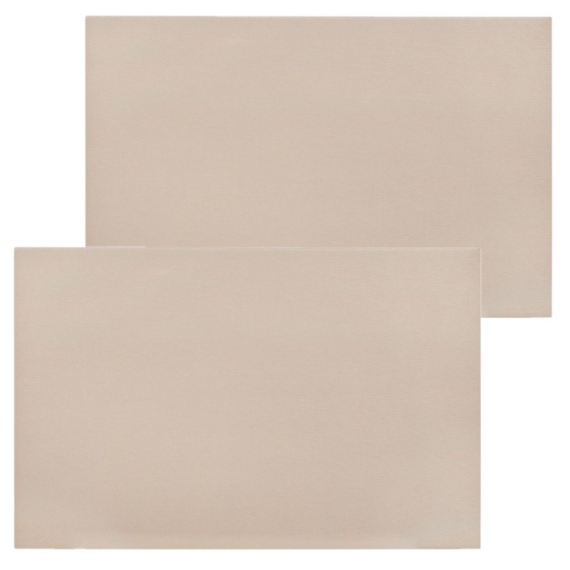 Lot de 2 sets de table MAX - 45 x 30 cm - Beige