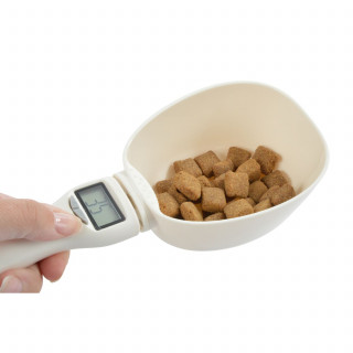 Pelle doseuse avec balance électronique pour aliments à animaux