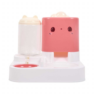 Distributeur d'eau et de croquettes pour chien et chat KAWAI