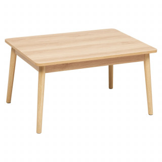 Table basse compacte effet chêne naturel ABANA - Beige
