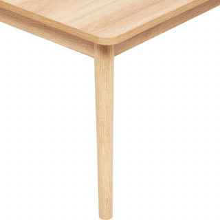 Table basse compacte effet chêne naturel ABANA - Beige