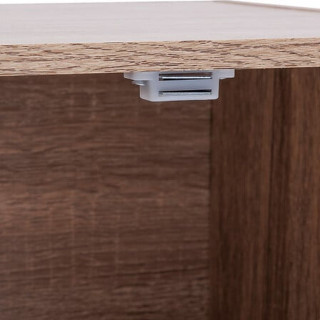 Etagère 4 cases effet bois MIX'N DOOR - Beige
