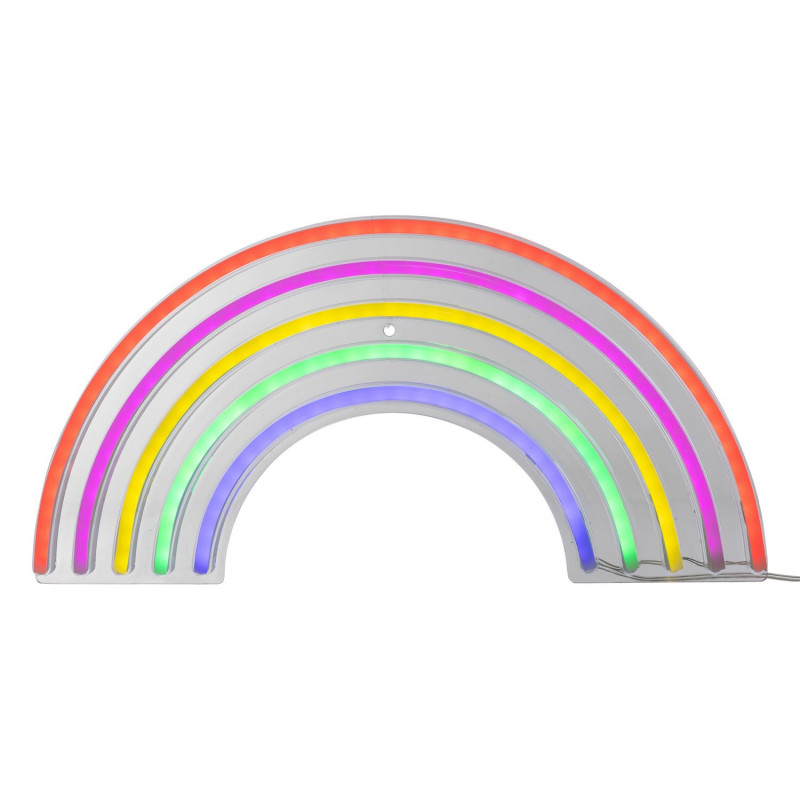 Néon LED mural arc-en-ciel - Multicolore Néon LED mural arc-en-ciel - Multicolore