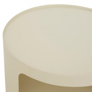 Table à café 2 niches en métal ASHDAL - Beige