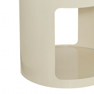 Table à café 2 niches en métal ASHDAL - Beige