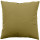 Coussin déhoussable en coton PANAMA - 60 x 60 cm - Bronze