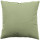 Coussin déhoussable en coton PANAMA - 60 x 60 cm - Olive