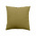 Coussin déhoussable en coton PANAMA - 40 x 40 cm - Bronze